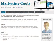 Tablet Screenshot of onlinemarketing-tools.net